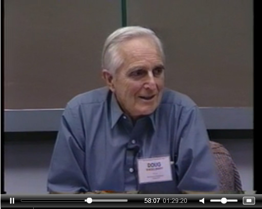 Doug Engelbart at the 1992 management seminar